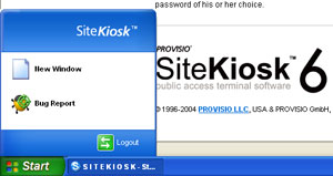 Hack sitekiosk software